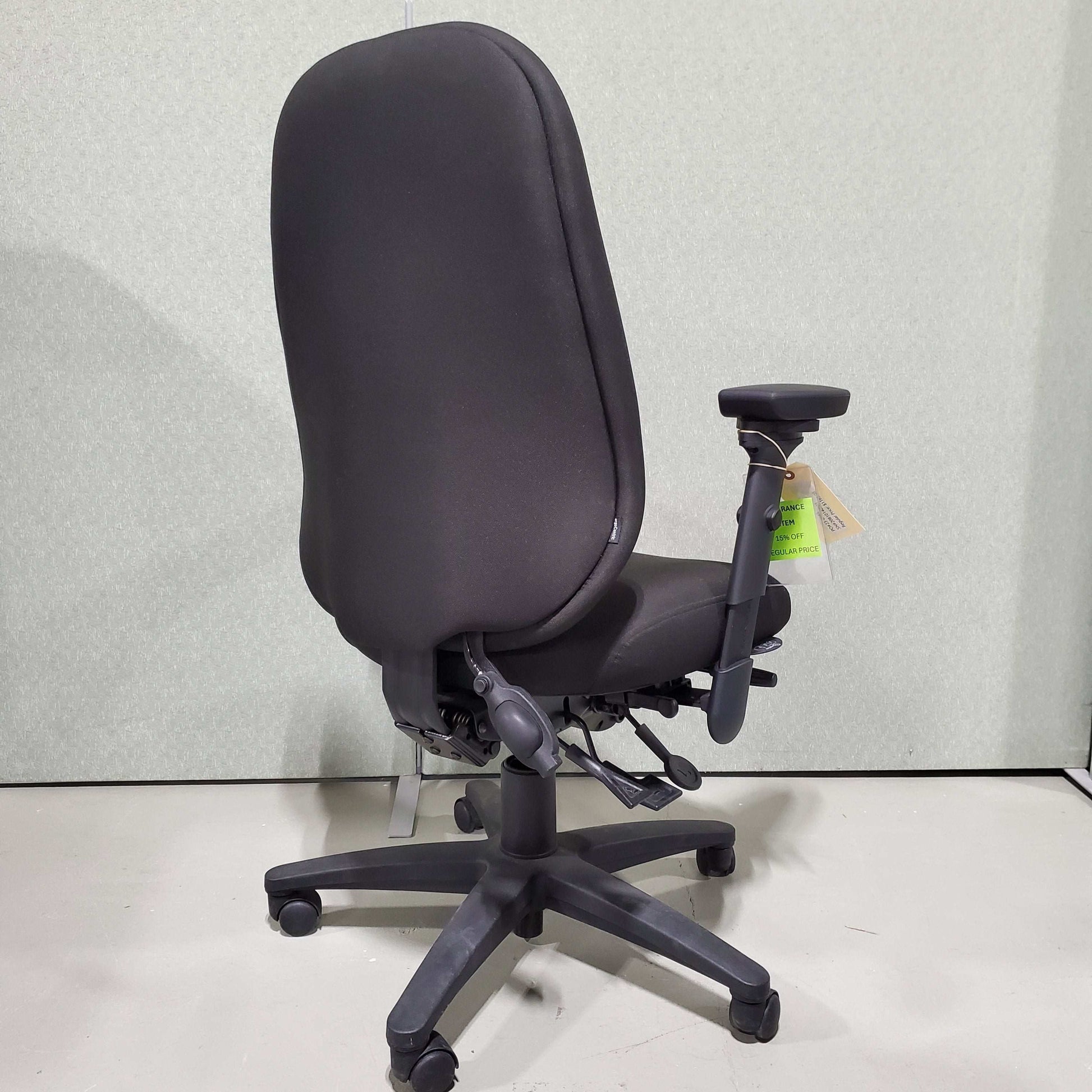 ergoCentric Saffron HBR Ratchet Back - Chairlines