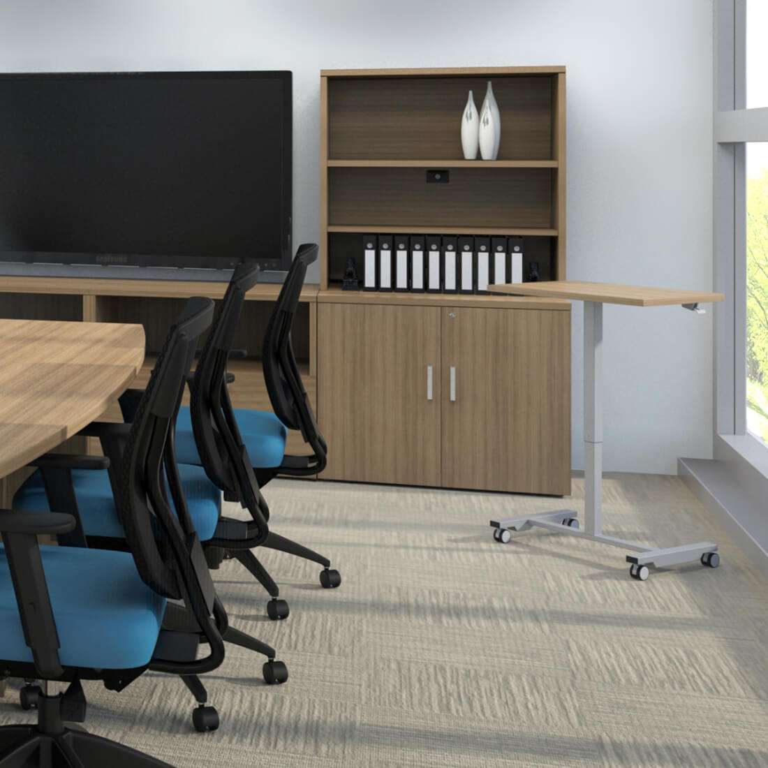 Offices to Go Newland Personal Height Adjustable Table - Chairlines