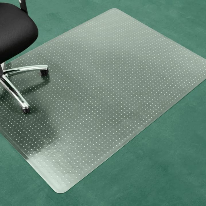Carpet Chair Mat - No Lip, 45 x 53", Clear