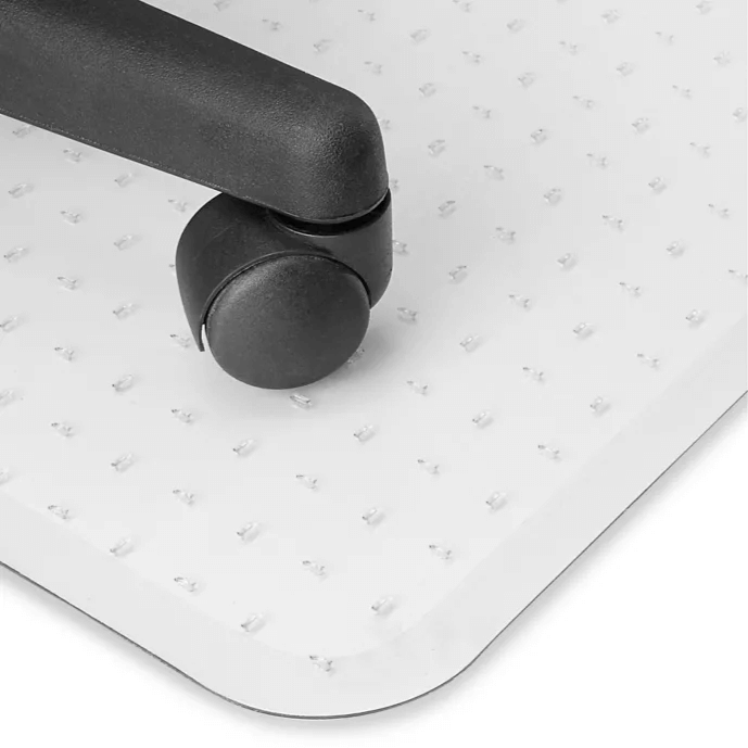 Carpet Chair Mat - No Lip, 45 x 53", Clear