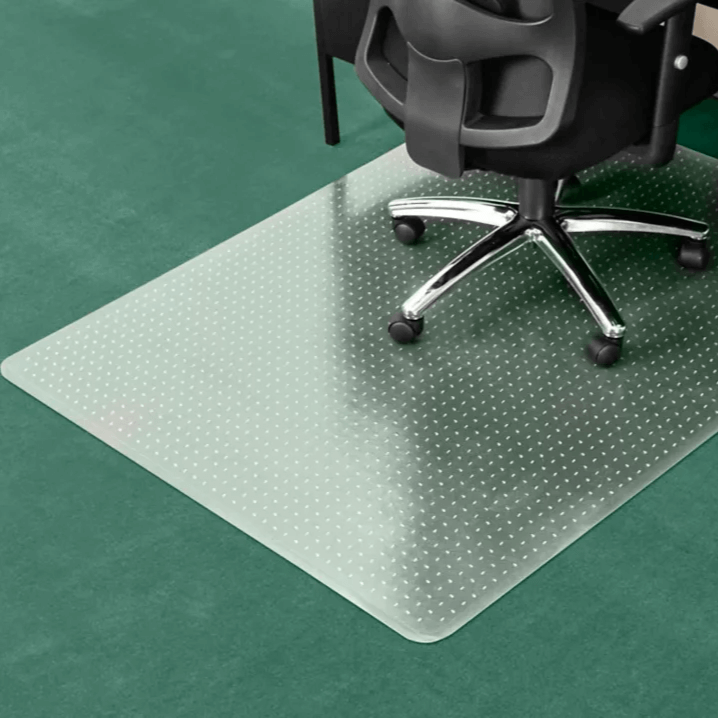 Carpet Chair Mat - No Lip, 45 x 53", Clear