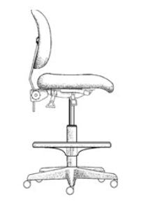 ergoCentric Ergo F200 Footring - Chairlines