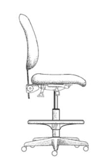 ergoCentric Ergo 2F200 Footring - Chairlines