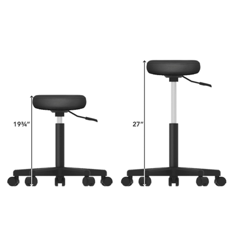 Heartwood Jupiter Height Adjustable Mobile Stool - Chairlines