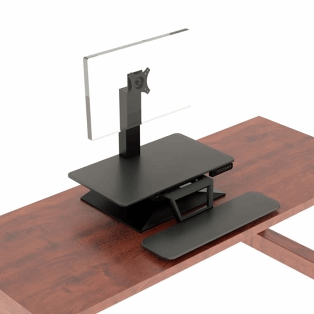 Workrite Solace Electric Standing Desk Converter - Chairlines