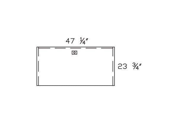 Heartwood Innovations Desk Shell with 3/4 Modesty