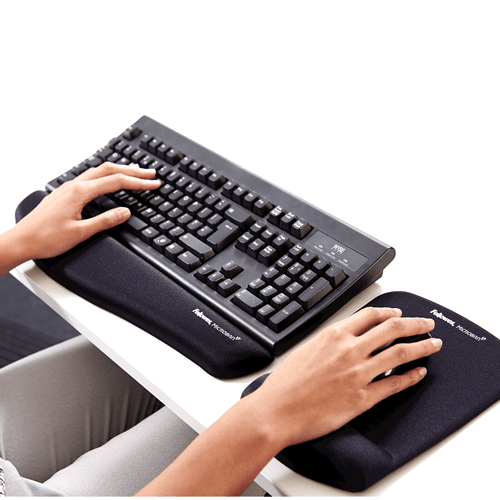 Fellowes PlushTouch Keyboard Wrist Rest with Microban - Chairlines
