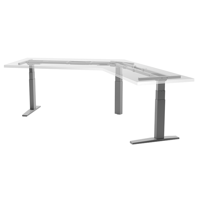 ESI Victory LX 3-Leg Height Adjustable Table (Base Only) - Chairlines
