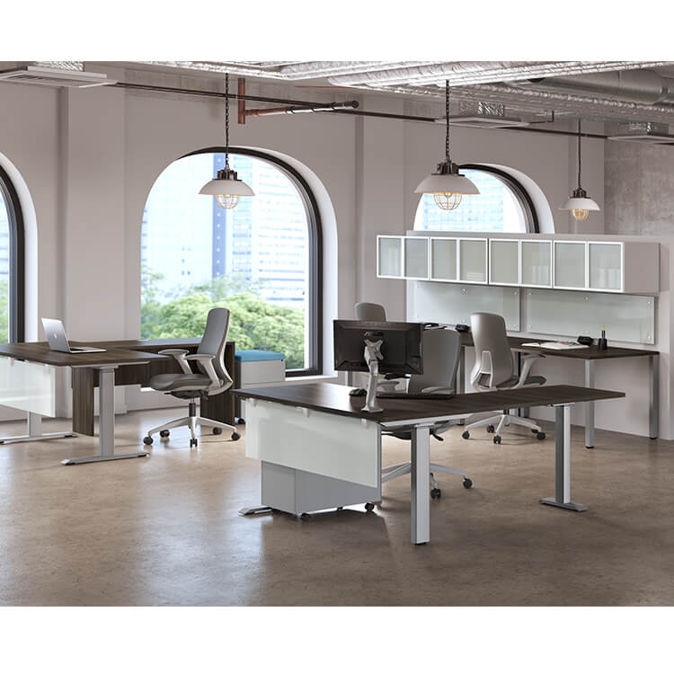 Heartwood Calypso 3-Leg Height Adjustable Table (Base Only) - Chairlines