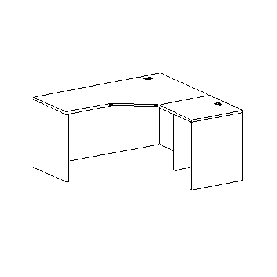 Heartwood Innovations L-Shaped Desk - Chairlines