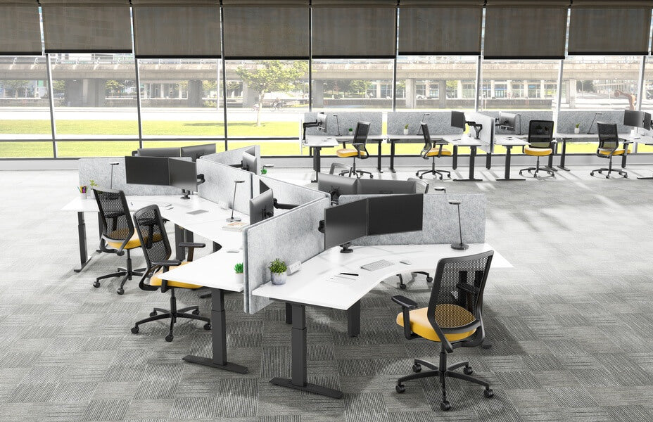 ESI Victory LX 3-Leg Height Adjustable Table (Base Only) - Chairlines