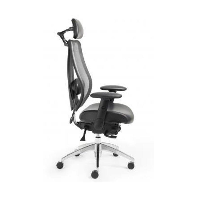 ergoCentric tCentric Hybrid Black Frame - Chairlines