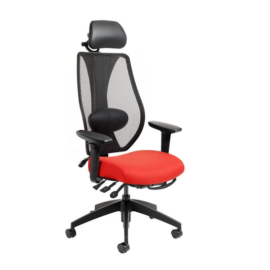 ergoCentric tCentric Hybrid Black Frame - Chairlines