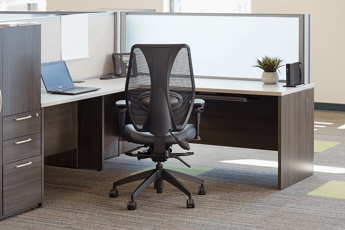 ergoCentric tCentric Hybrid Black Frame - Chairlines