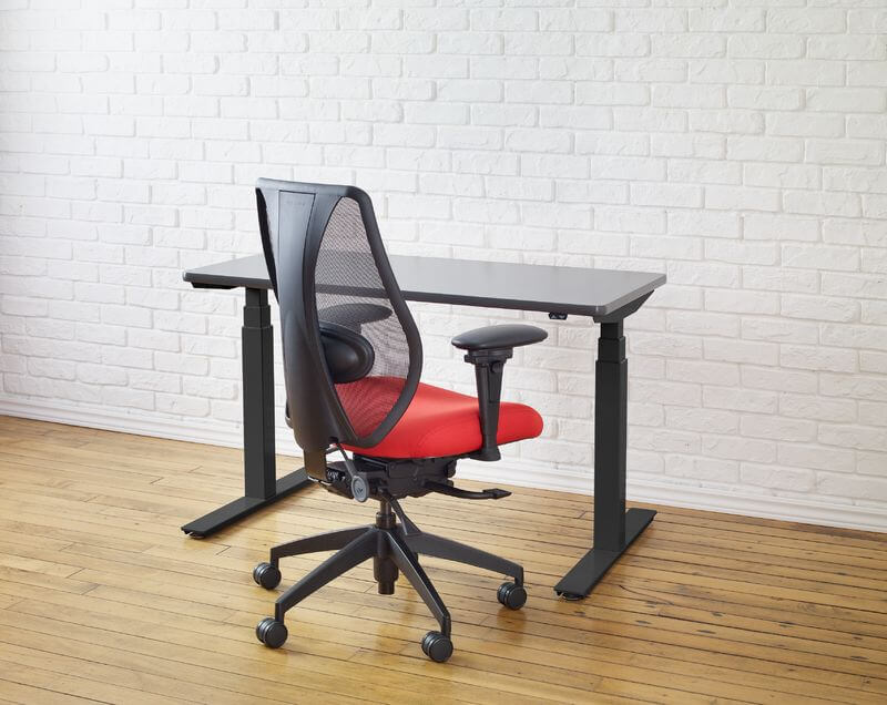 ergoCentric upCentric 2LV Height Adjustable Table (Base Only) - Chairlines