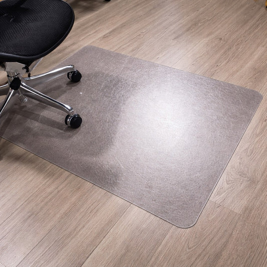 Hard Surface Chair Mat - No Lip, 46" x 60", Clear Smart Products Filter Index - Do not delete Chairlines
