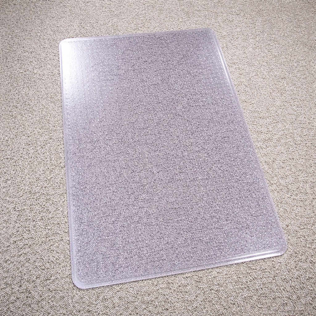 Carpet Chair Mat - No Lip, 36 x 48", Clear