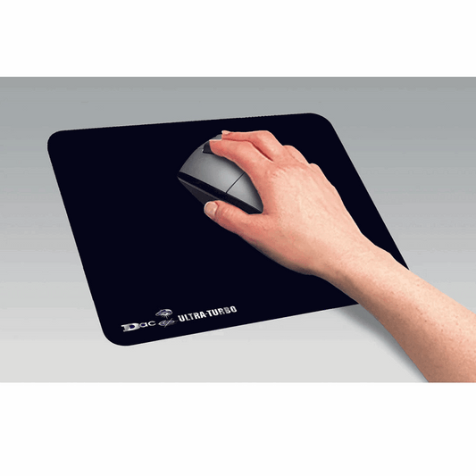 DAC MP-90 Ultra-Turbo Mouse Pad 1/64" (0.4mm), Black - Chairlines