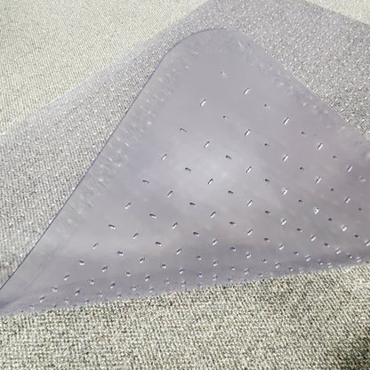 Carpet Chair Mat - No Lip, 36 x 48", Clear