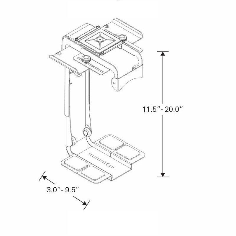 Humanscale CPU555 CPU Holder