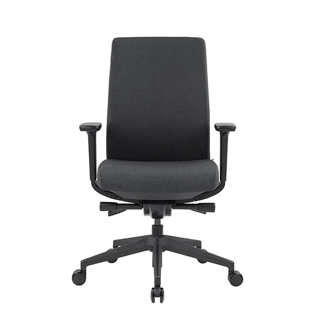 ICON Q2 Mesh Back Office Chair - Jet Black • atWork Office