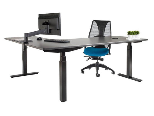 ergoCentric upCentric 3-Leg Height Adjustable Table (Base Only) - Chairlines
