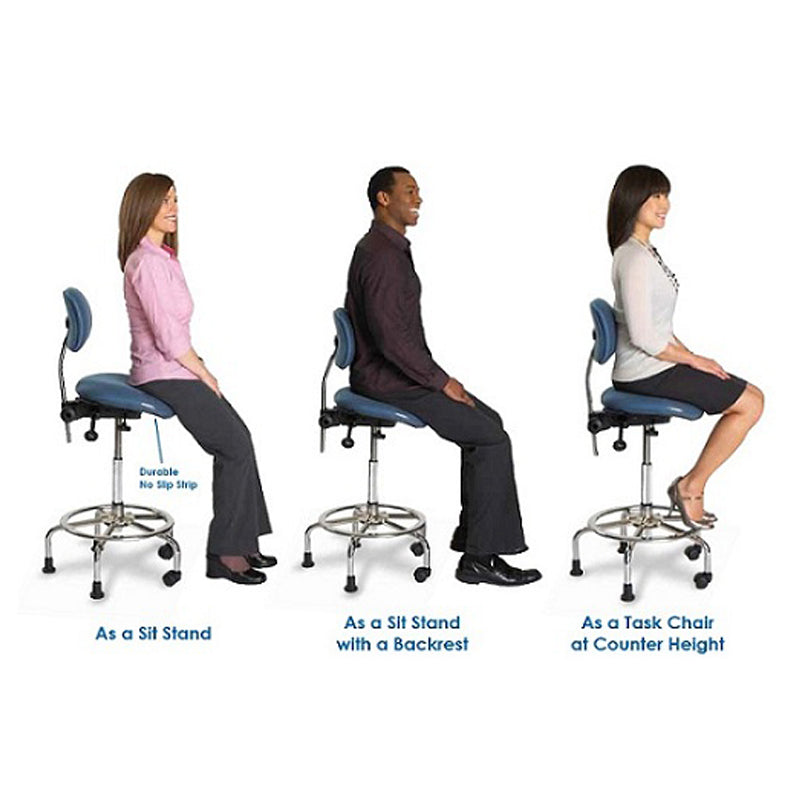 Sit stand office chair hot sale