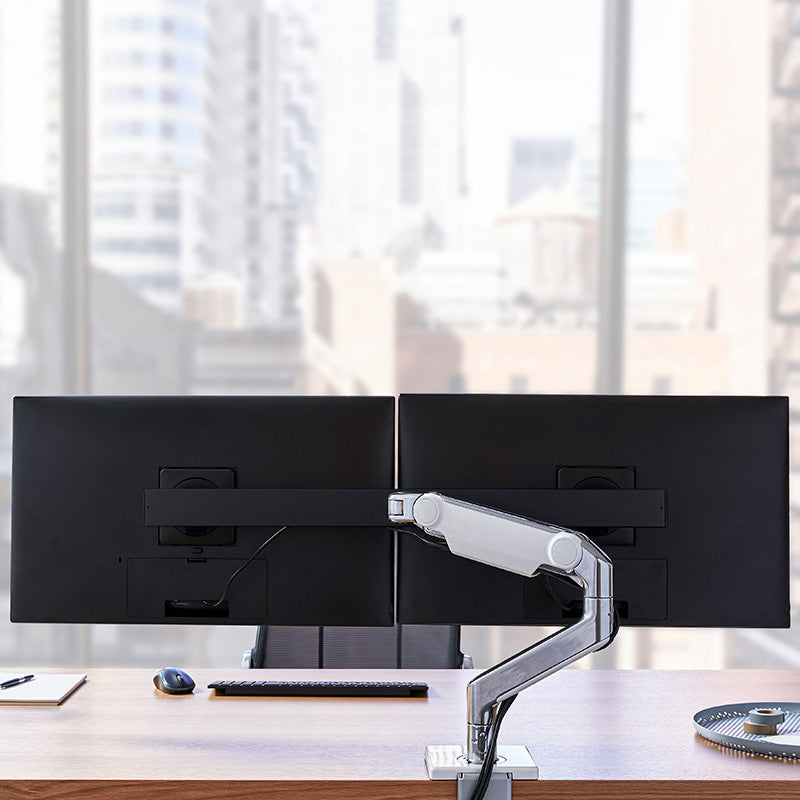 Humanscale M8.1 Monitor Arm with Crossbar (Q-M81CM)